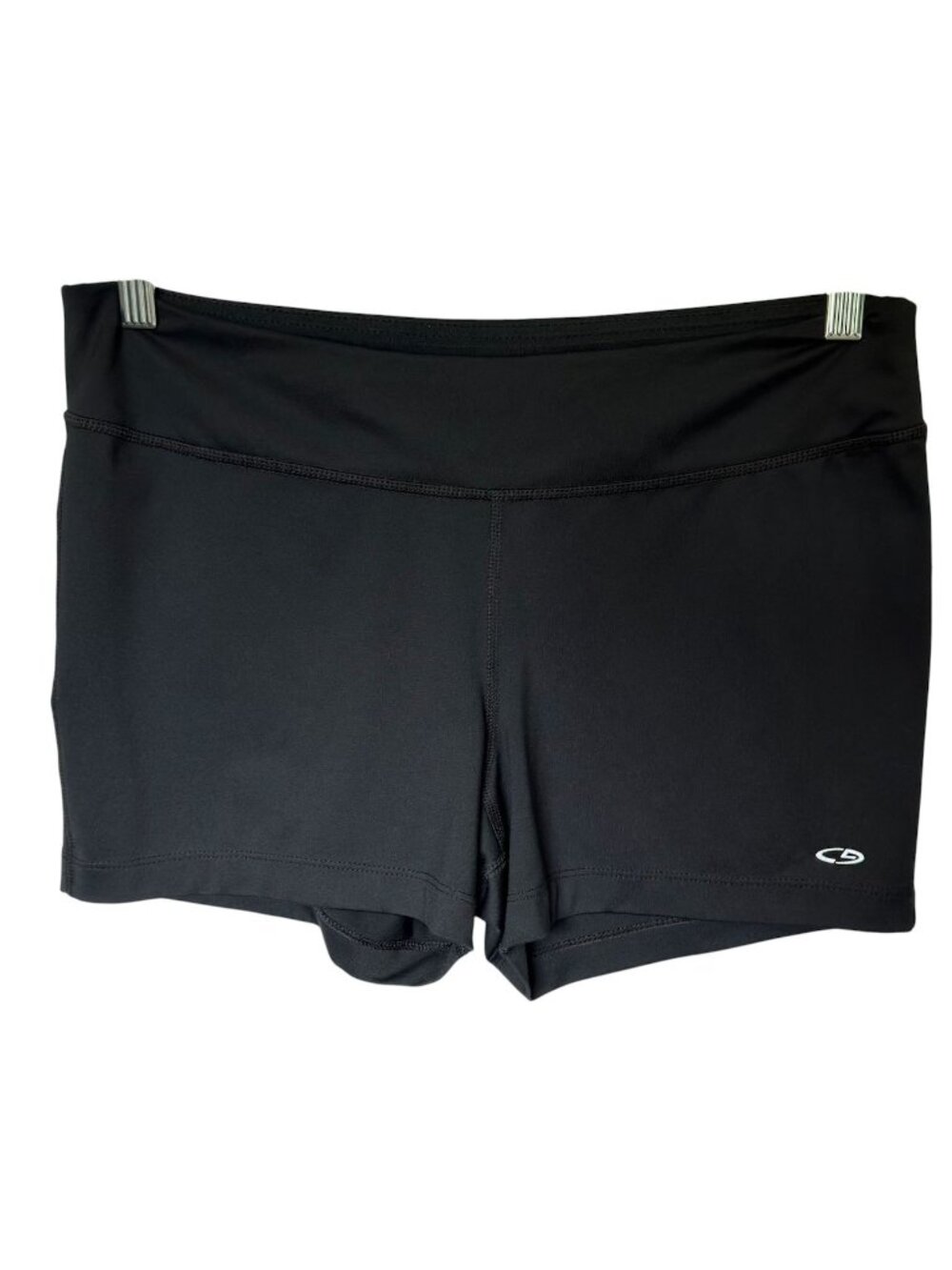 C9 Champion Biker Shorts Womens Large Blend Black Athletic